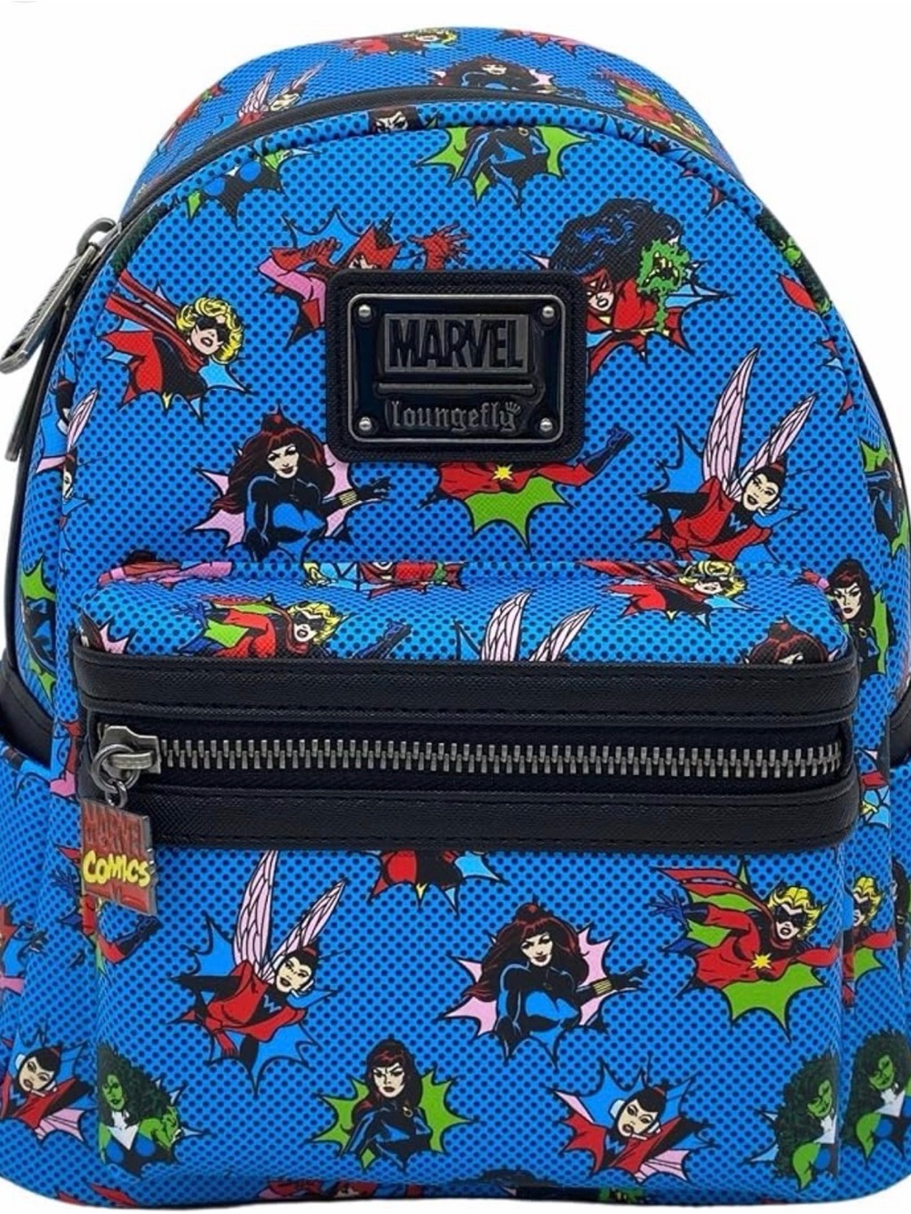 Loungefly Exclusive Women of Marvel Faux Leather Mini Backpack